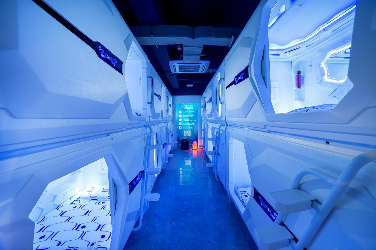 Riccarton Capsule Hotel Kuala Lumpur Exteriér fotografie