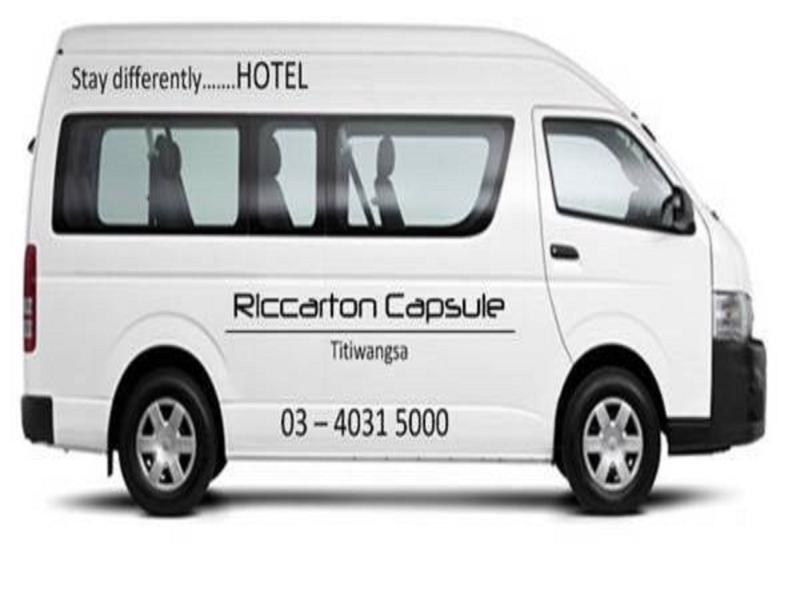 Riccarton Capsule Hotel Kuala Lumpur Exteriér fotografie