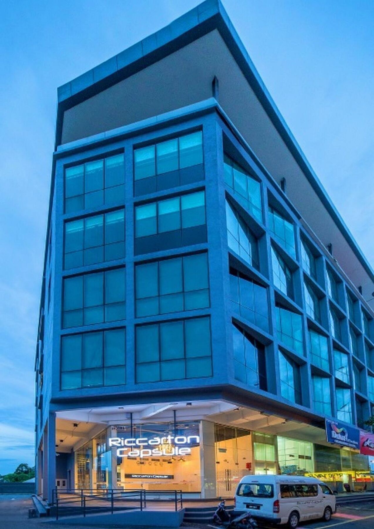 Riccarton Capsule Hotel Kuala Lumpur Exteriér fotografie