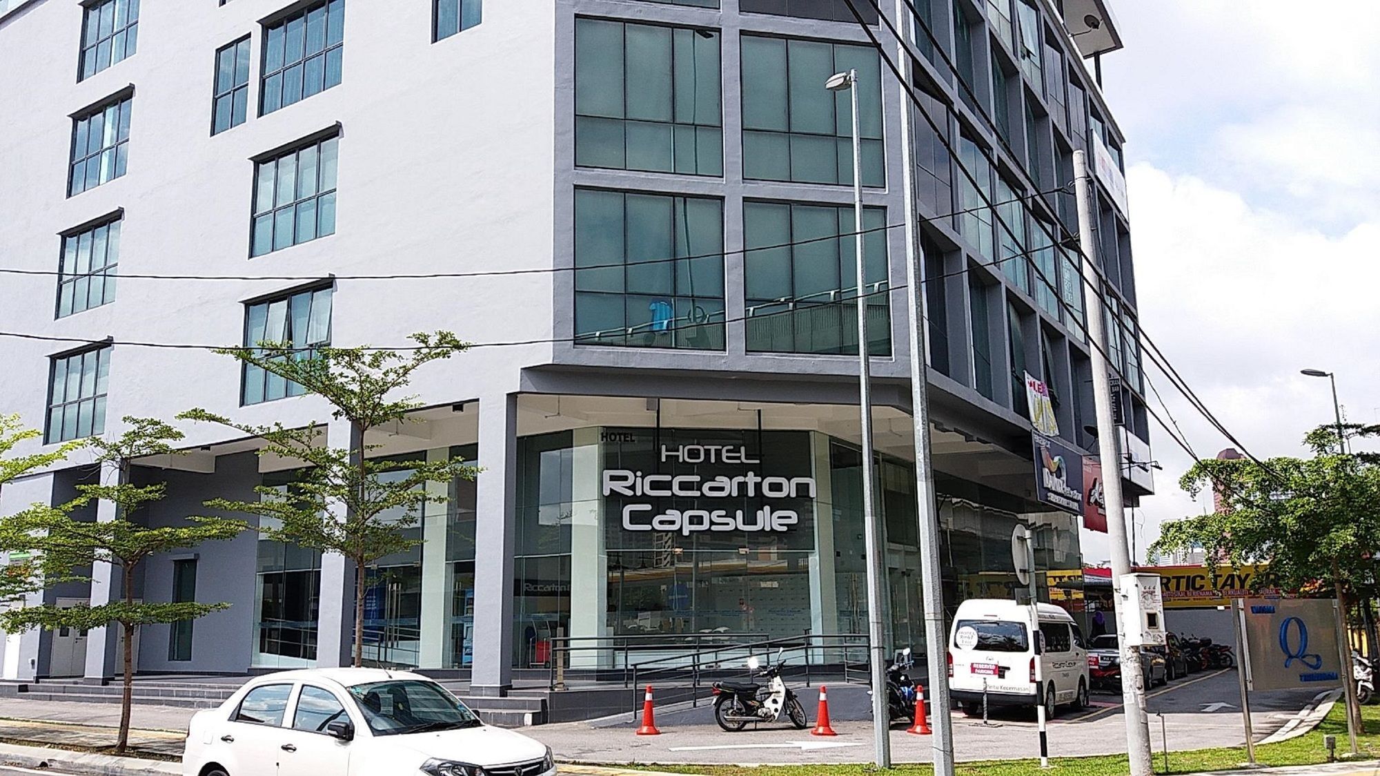 Riccarton Capsule Hotel Kuala Lumpur Exteriér fotografie